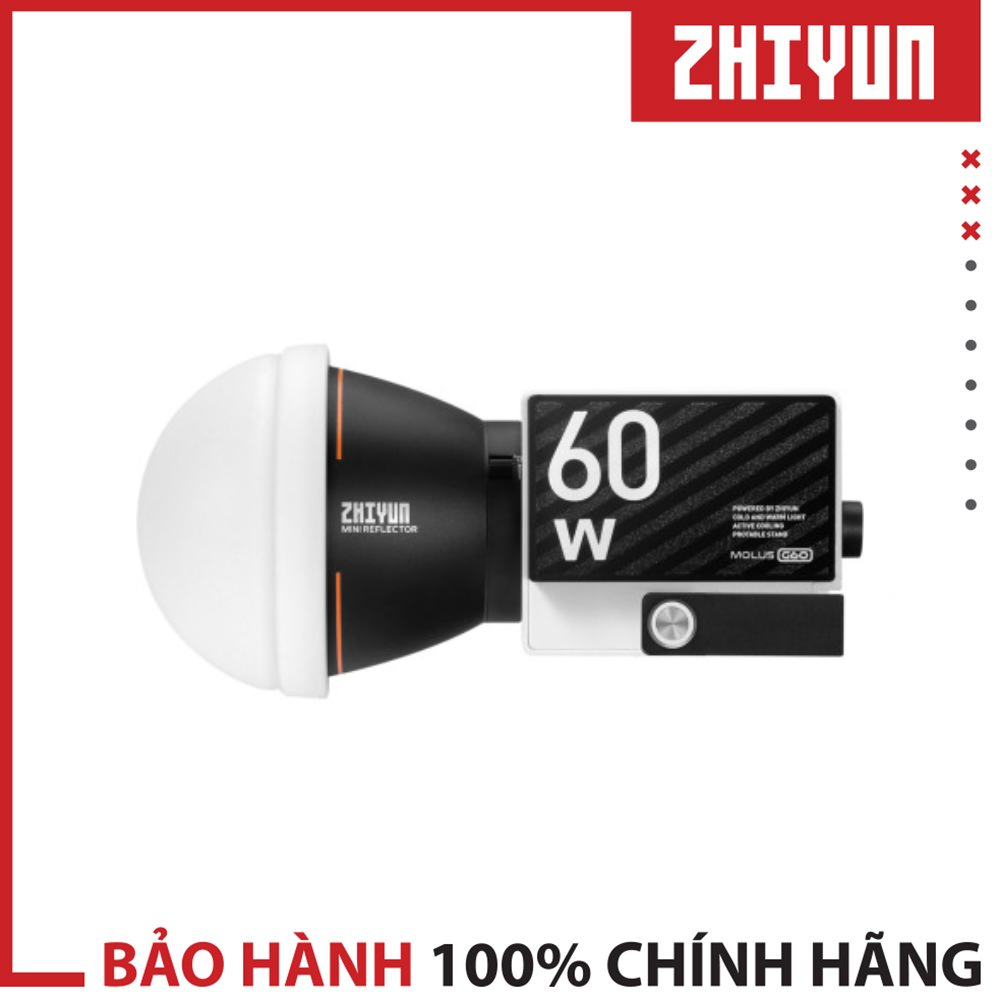 Đèn led zhiyun molus g60 bi-color mini