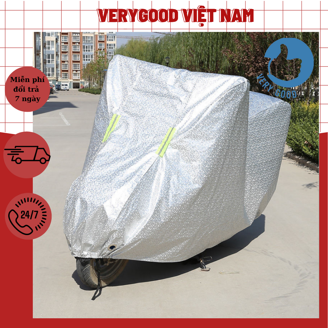 Bạt trùm xe máy vải dù cao cấp phù hợp mọi loại xe máy