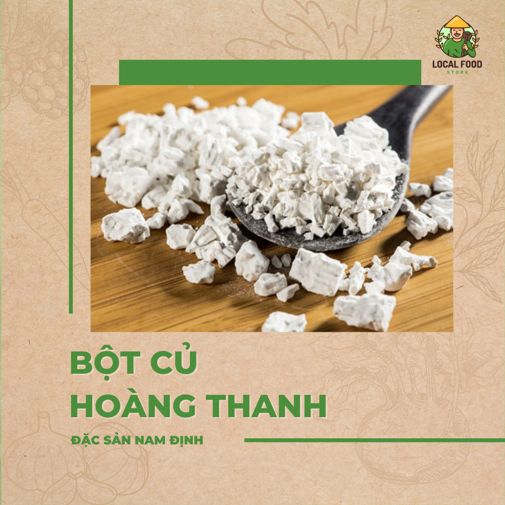 [500g] Bột Hoàng Thanh Đặc Sản Nam Định Thơm Ngon Sạch Sẽ