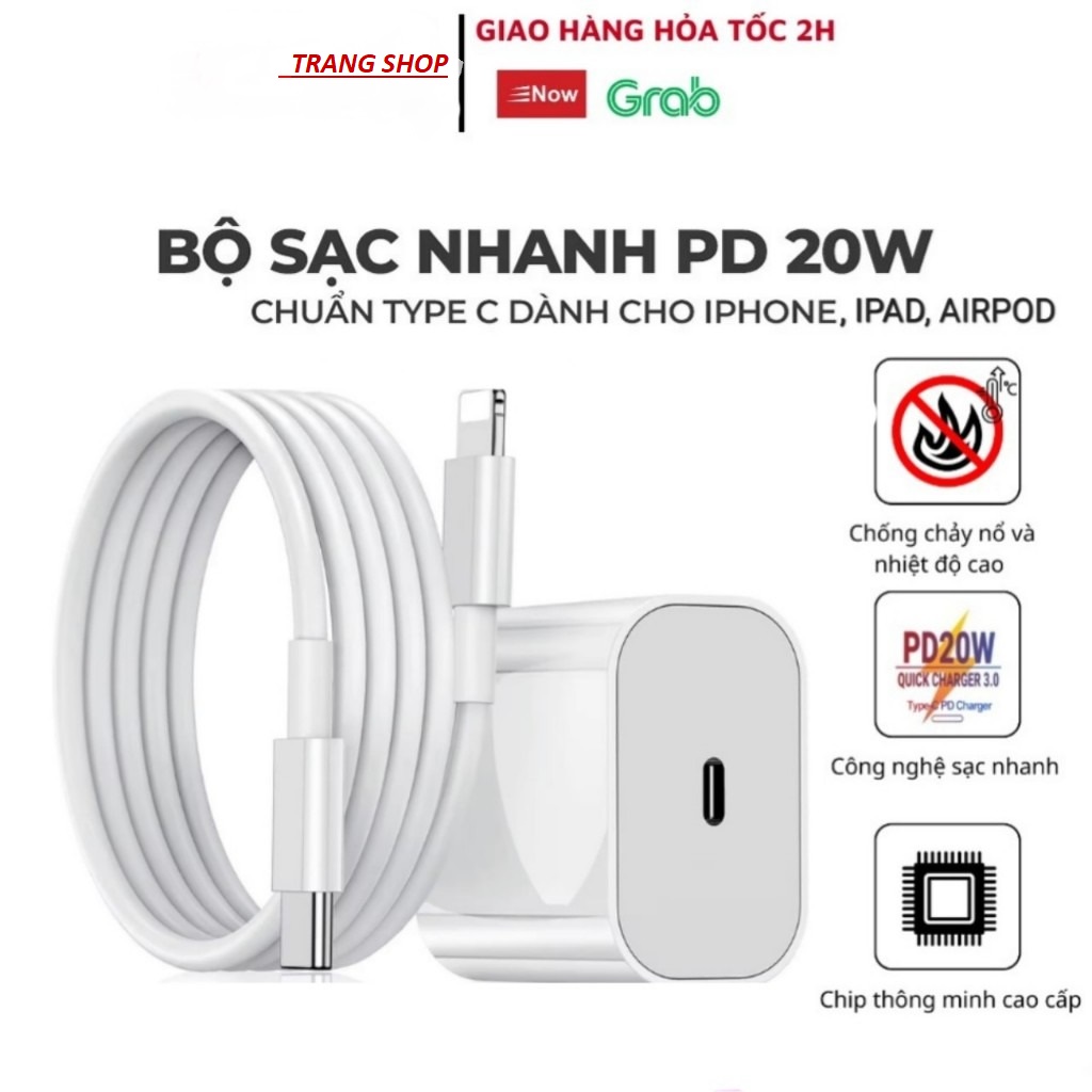 Bộ sạc nhanh pd 20w / 30w cho iphone 14 13 12 11 pro max xs xr x 8 plus type-c