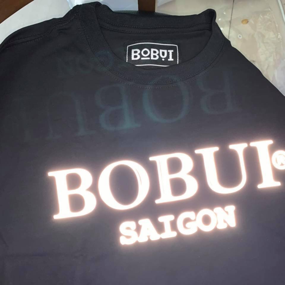 [YoloBoutique] ÁO THUN BOBUI PHẢN QUANG UNISEX (ĐEN, HỒNG, XANH, ĐỎ)