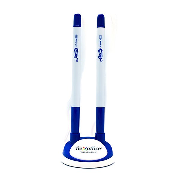 Bút cắm bàn đôi thiên long fo-ph01 - combo 2 bộ