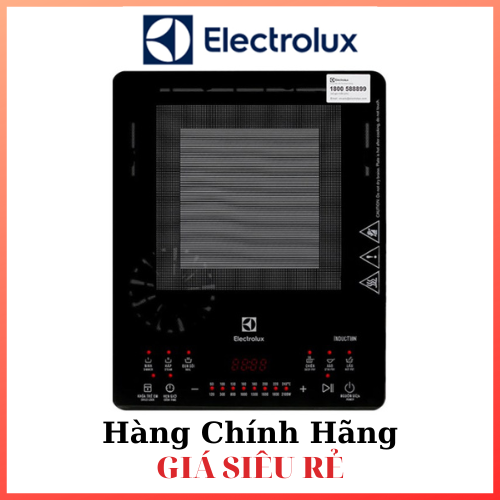 Bếp từ Electrolux ETD42SKS hàng new kèm theo nồi và chảo nướng siêu dày nhiều tính năng độc đáo