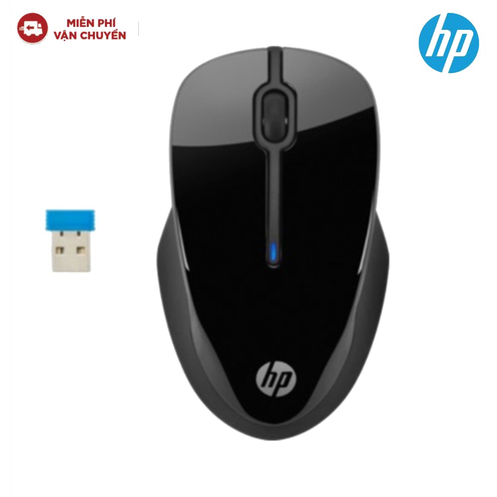 Chuột máy tính không dây HP Wireless HP 250 (Đen)