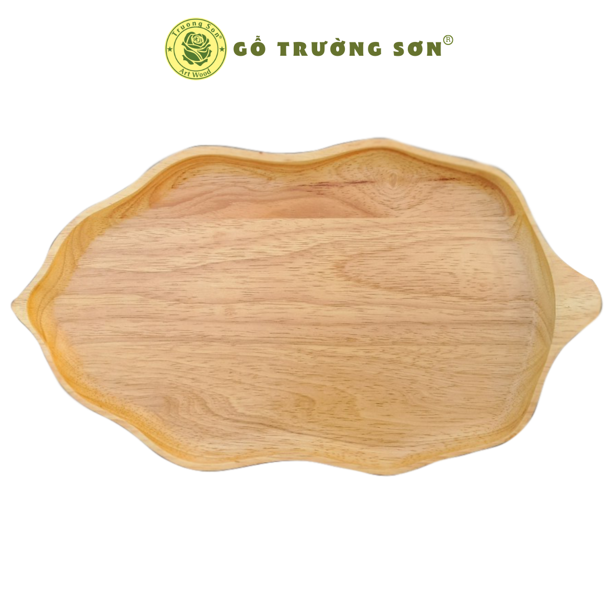 Khay gỗ decor hình chiếc lá - đồ gia dụng gỗ thương hiệu trường sơn