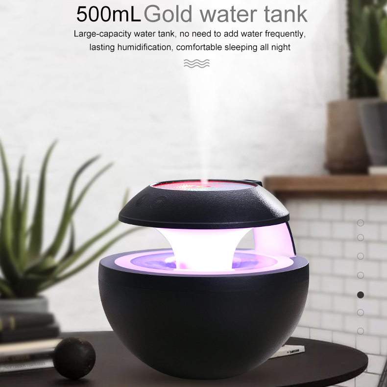 (BẢO HÀNH 1 ĐỔI 1) MÁY PHUN SƯƠNG TẠO ẨM CÔNG NGHỆ SIÊU ÂM - BÌNH CHỨA LÊN ĐẾN 500ML - TỰ ĐỘNG NGẮT ĐIỆN KHI HẾT NƯỚC