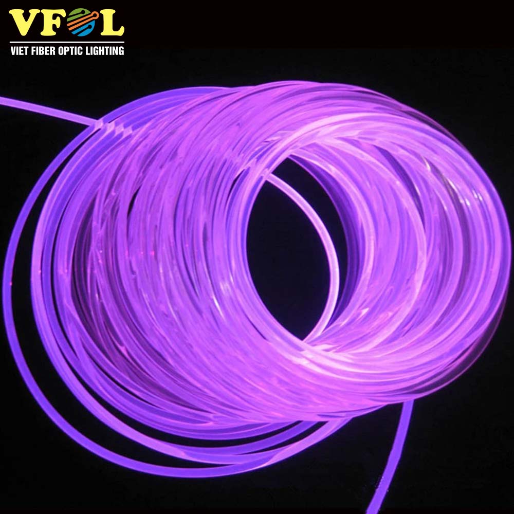 Sợi quang phát cạnh (sáng thân) đường kính 4mm - Dây LED cho VGA Asus Rog Strix, đèn nghệ thuật