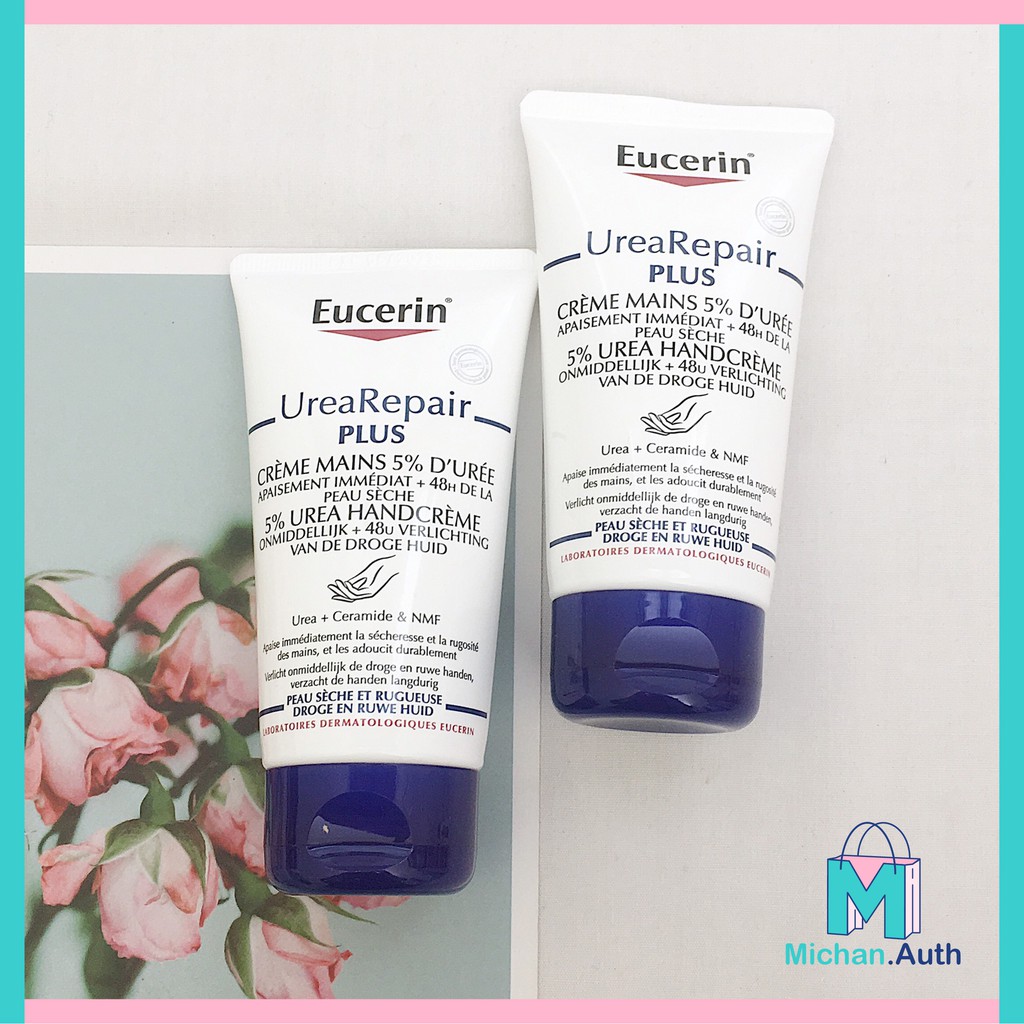 Kem Dưỡng Da Tay Eucerin Urearepair Plus 5% Urea Handcreme 75Ml