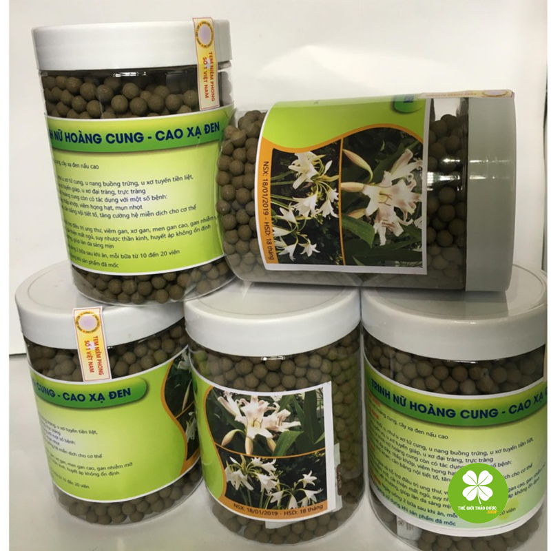 1kg trinh nữ hoàng cung - cao xạ đen (gồm 2 hộp 500gram) - 2DTX934