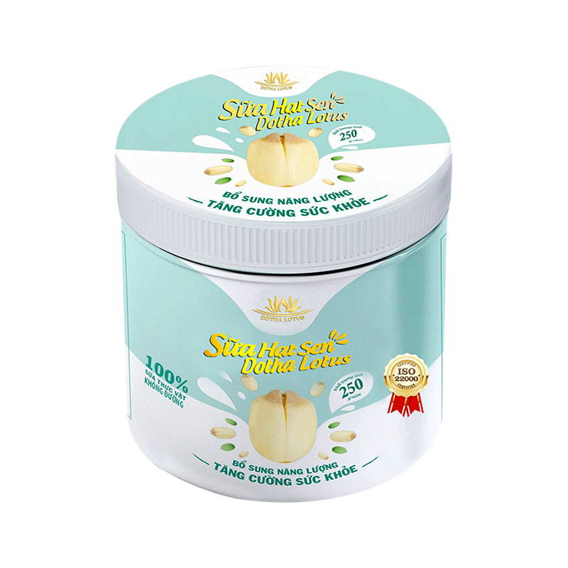 [Freeship]Combo 2 hộp Sữa Hạt Sen Organic Dotha Lotus 250 gram Không đường, sữa thực vật hữu cơ thuần chay, giúp giữ dáng đẹp da, cải thiện giấc ngủ, chống lão hóa, bổ sung dinh dưỡng, cung cấp năng lượng