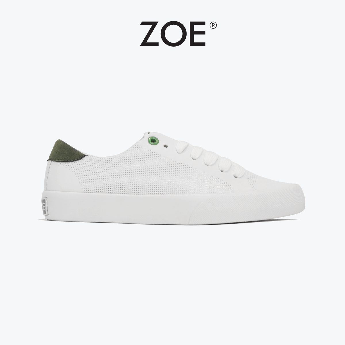 Giày Canvas Trắng Matcha ZOE | Zoe Official
