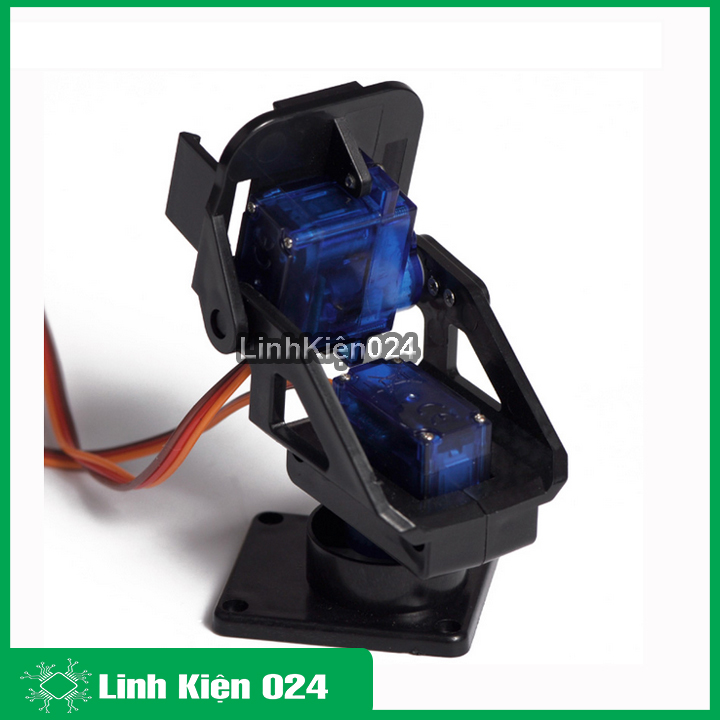 Khung servo lắp camera 2 trục chắc chắn