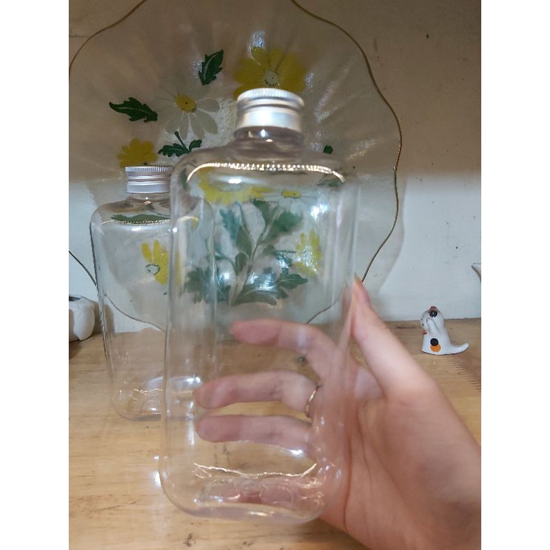 Combo 50 chai 500ml nhựa nắp nhôm