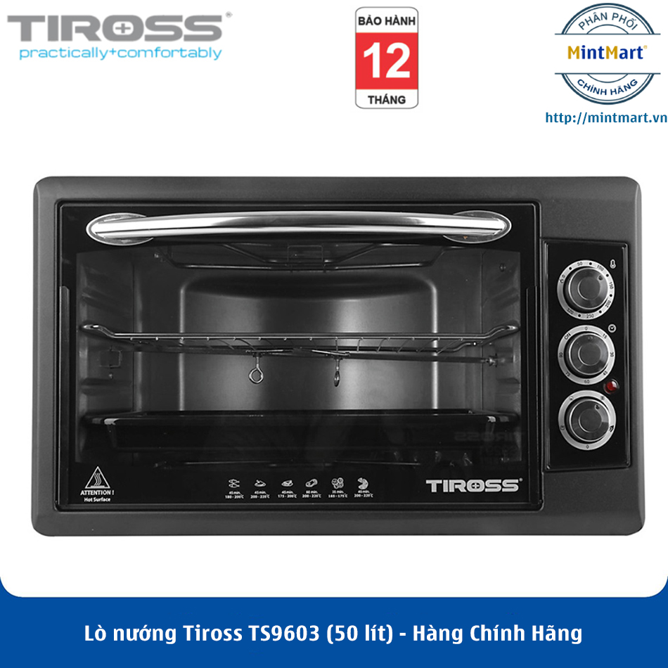 Lò nướng tiross ts9603 - hàng chính hãng