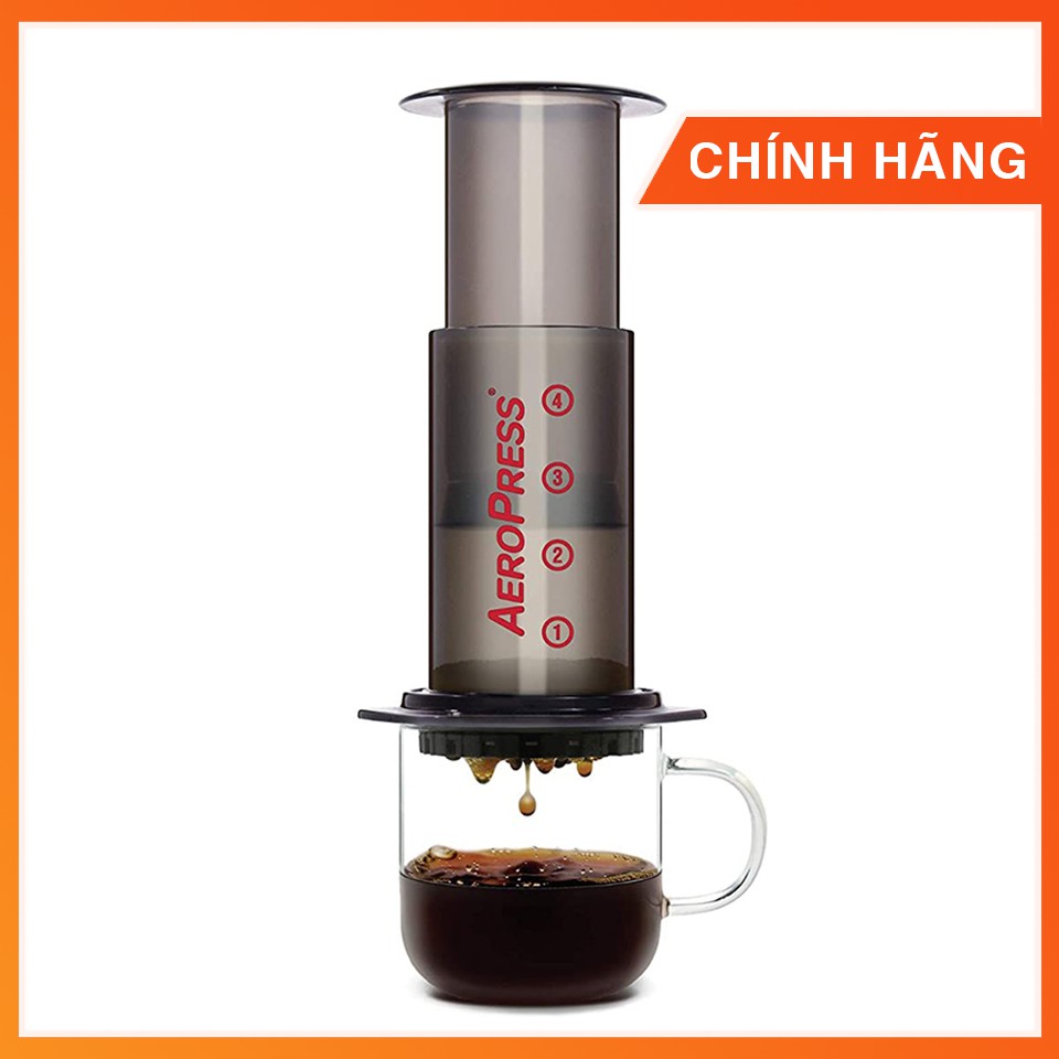 Dụng cụ pha cà phê Aeropress - Chính hãng | Kèm 100 giấy lọc