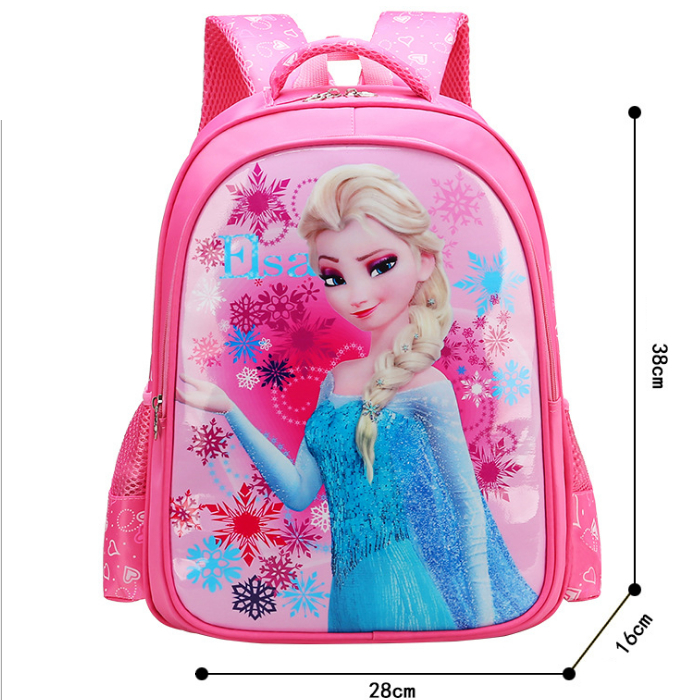 Balo công chúa nữ hoàng băng giá Frozen BBS316 Hồng cho bé gái cấp 1