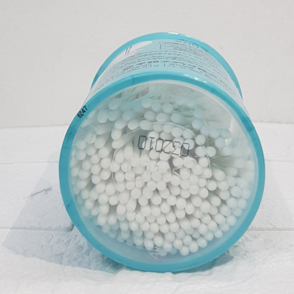 [HCM]Tăm bông trẻ em Cotton Zoo - chất lượng Nhật bản - đầu siêu bé - hộp 200 cây