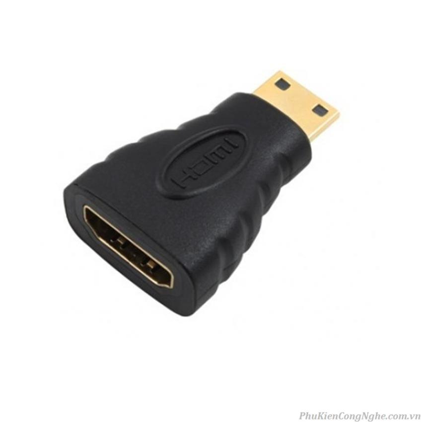 Đầu chuyển từ mini hdmi sang hdmi âm