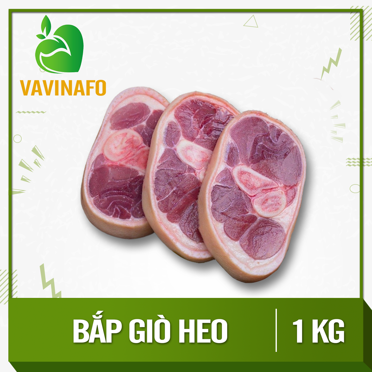 HCM - Bắp giò heo (1 kg) - Dùng để hầm/ nấu cháo - [Giao nhanh TPHCM]