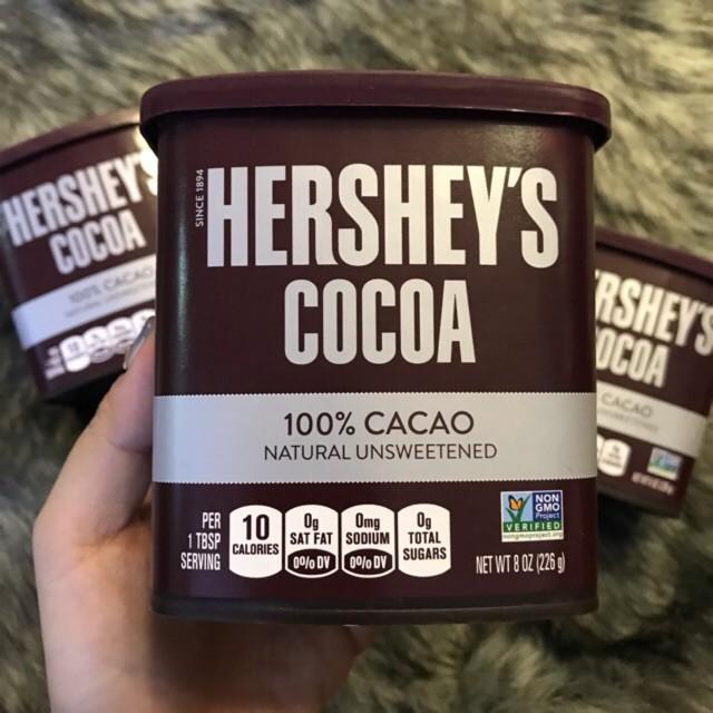 Bột ca cao nguyên chất Hershey's - Mỹ