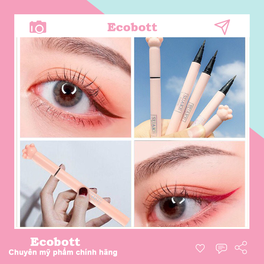 Bút Chì Kẻ Mắt Nước Không Thấm Nước SUAKE Dụng Cụ Mỹ Phẩm Trang Điểm Làm Đẹp Chính Xác Chống Nhòe Chống Mồ Hôi Tự Nhiên Nhanh Khô Lâu Trôi, Bán chạy-Ecobott