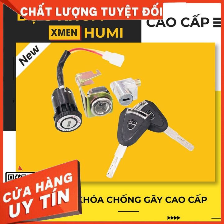 Bộ 3 khóa xe điện xmen - hàng chính hãng