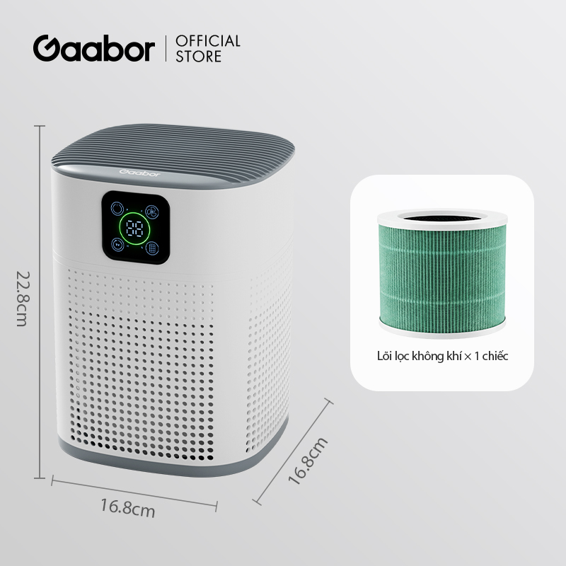 Lõi lọc không khí Gaabor AP-A01A dành cho máy lọc không khí AP-T01A màng lọc thay thế cho AP-T01A phụ kiện chính hãng
