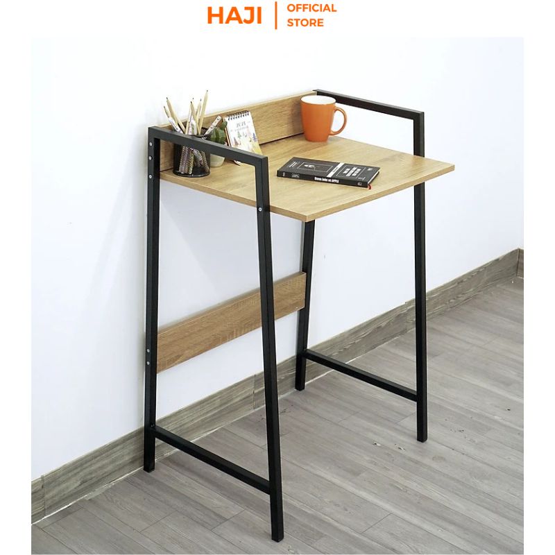 Bàn học cho bé chống gù lưng giúp khơi dậy hứng thú học tập, Bàn ăn mini HAJI hiện đại chân sắt chống gỉ chắc chắn C16