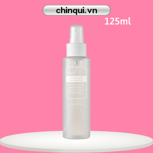 [HCM]Xịt Khoáng Tinh Chất Klairs Fundamental Ampule Mist 125ml