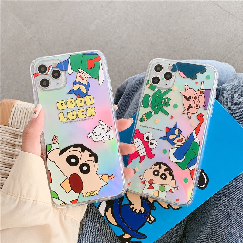 Ốp Lưng Silicon Chống Sốc Shin Good Luck ( Kèm Miếng Phản Quang )