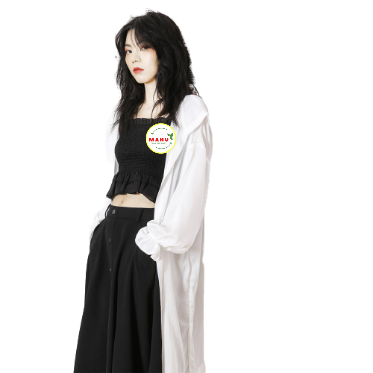 Thuốc nhuộm quần áo, vải Chiffon, màu Đen