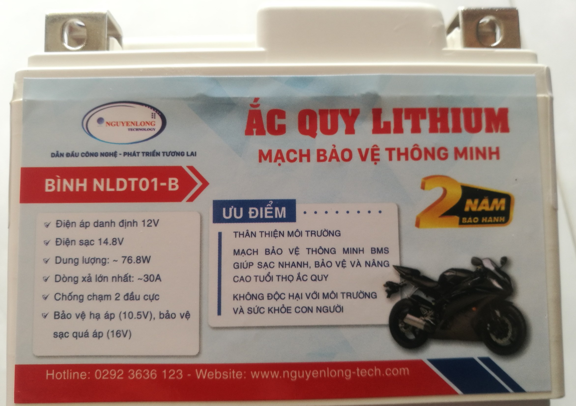 ẮC QUY LITHIUM NLDT01B