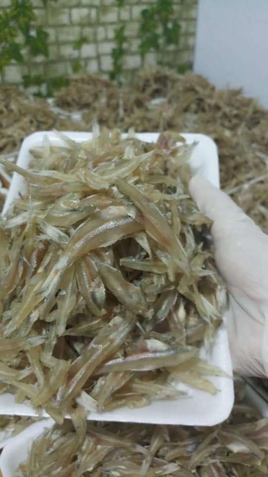 1kg Cá cơm khô cá cơm kho tiêu, chiên giòn, rim,