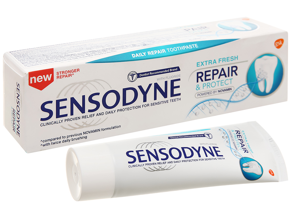 Kem đánh răng Sensodyne Repair & Protect Extra Fresh 100g