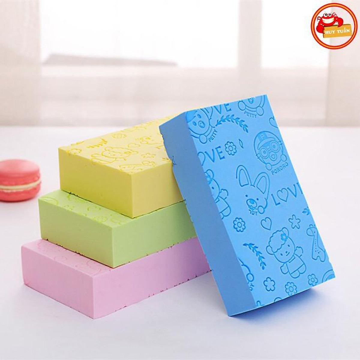 Bông tắm, miếng kỳ ghét siêu sạch Hàn Quốc