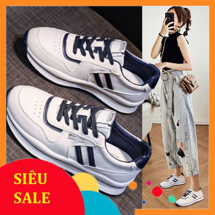 [ SALE SỐC ] Giày bata, giày lười đi bộ nữ siêu êm, nhẹ