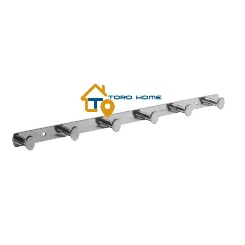 Móc áo inox 304 ma-15 toro home, móc treo quần áo, cam kết inox chuẩn 304