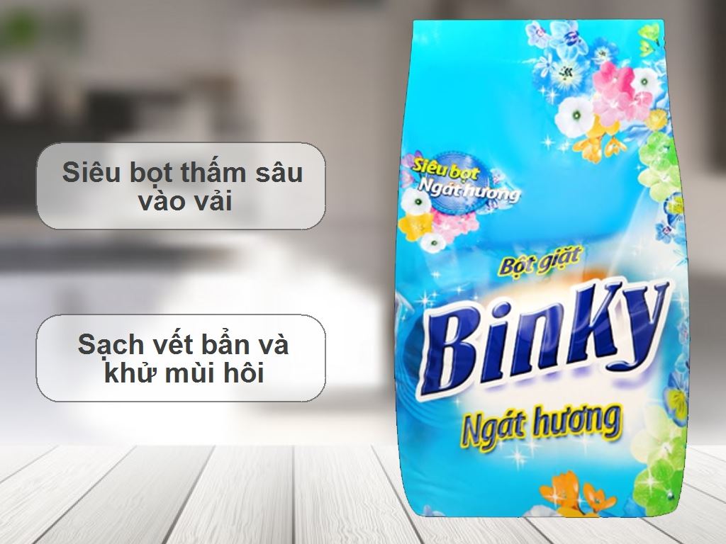 Bột giặt Binky 520g