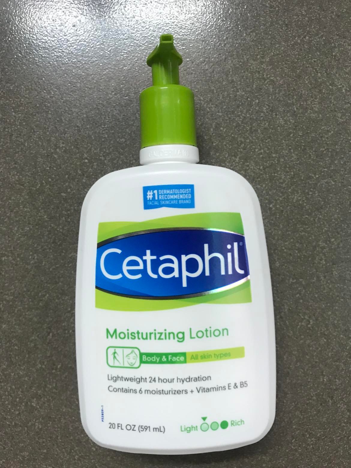 Sữa dưỡng thể cetaphil moisturizing lotion 591ml