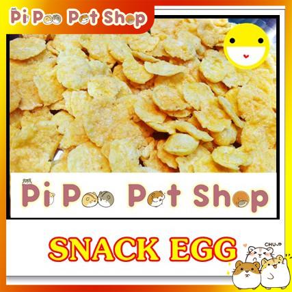 Snack hột gà/ Bánh trứng chiên cho hamster