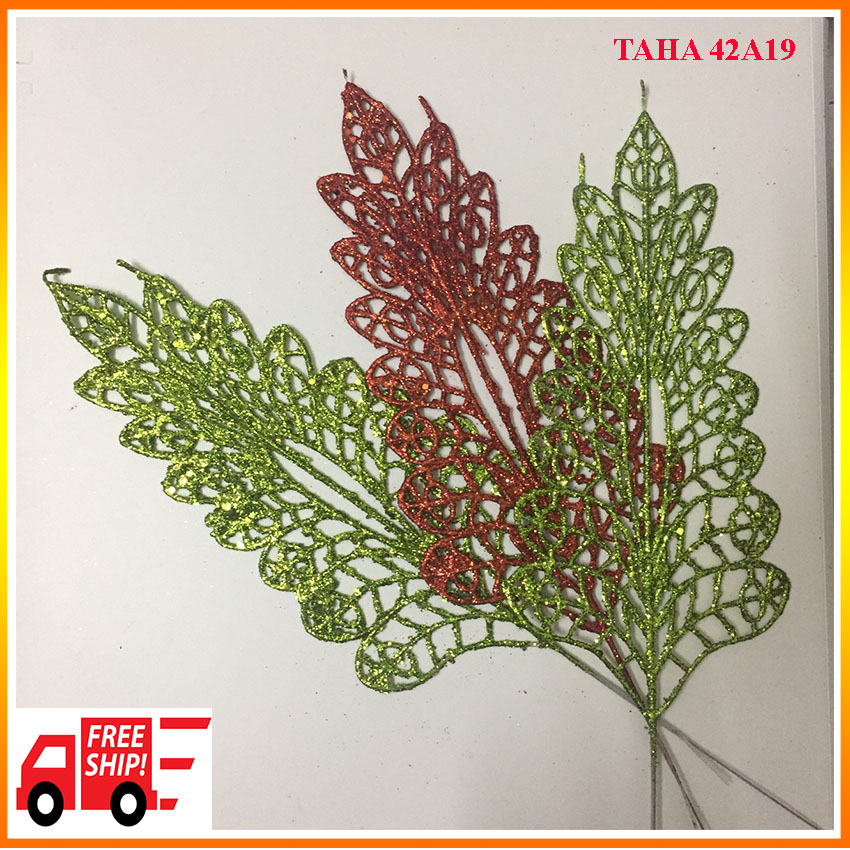 Cành lá phúc trang trí oản thờ, oản tài lộc, trang trí tháp bánh PK16 TAHA 42A19