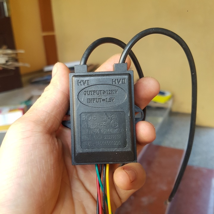 Bộ 1 IC 2 lò điện tử đánh tia lửa điện bếp gas âm đa năng |   Ic đánh lửa bếp ga 2 lò 1,5v  |  Ic đánh lửa  |   Ic đánh lửa bếp gas