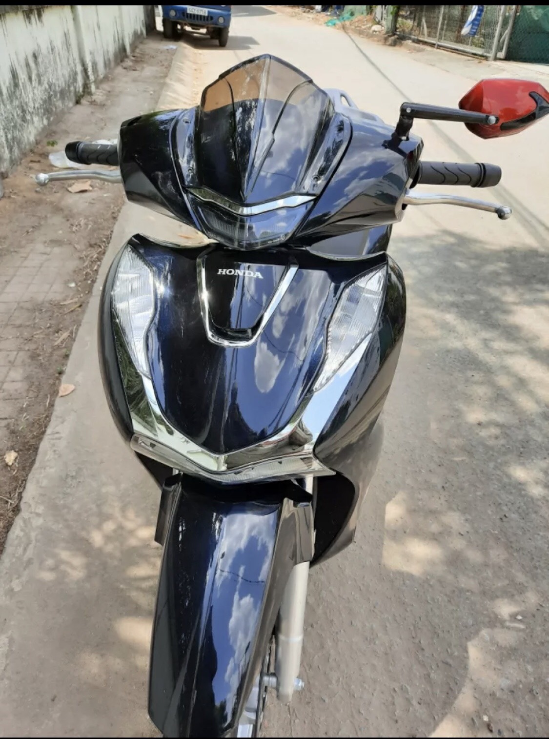 CHẮN GIÓ SH 2020 ĐEN TRONG CAO CẤP