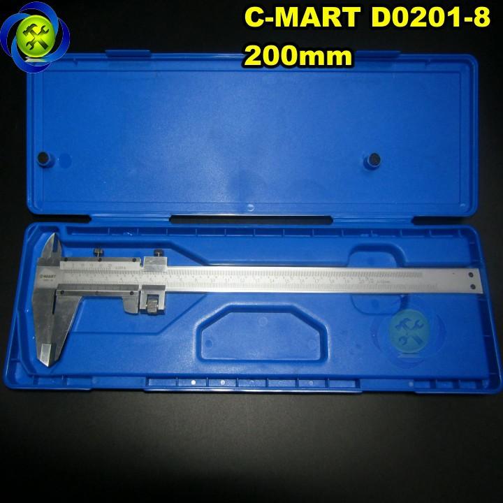 Thuớc kẹp cơ 200mm c-mart d0201-8