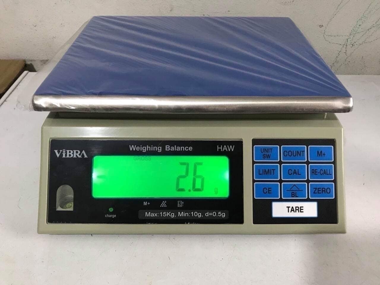 Cân điện tử thông dụng vibra haw 3/6/15/30kg