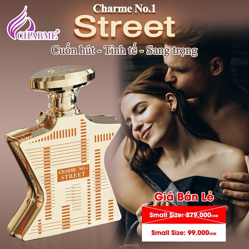 [HCM]Nước hoa Unisex mini Char.me No.1 Street - TINH TẾ VÀ SANG TRỌNG (15ML)