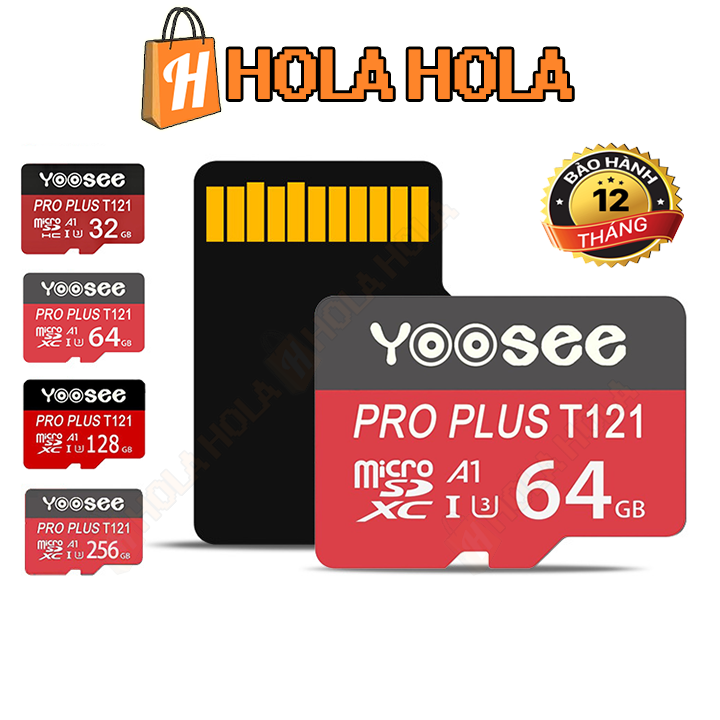 Thẻ nhớ Yoosee 32Gb 64GB 128GB 256GB Class 10 chuyên dụng cho Camera IP (Loại theo máy)