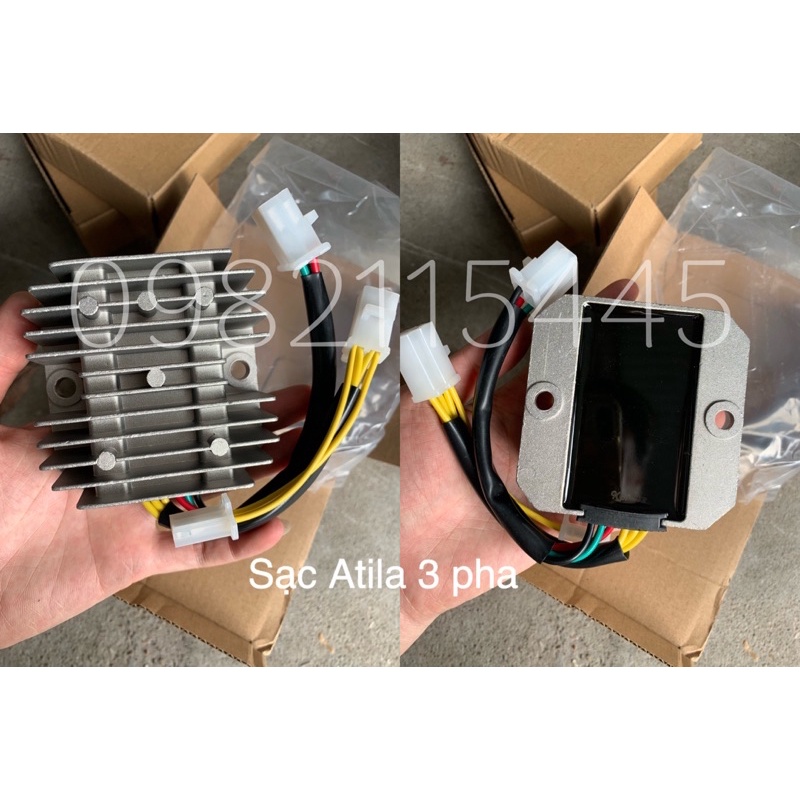 Sạc xe atila 1 pha, 3 pha
