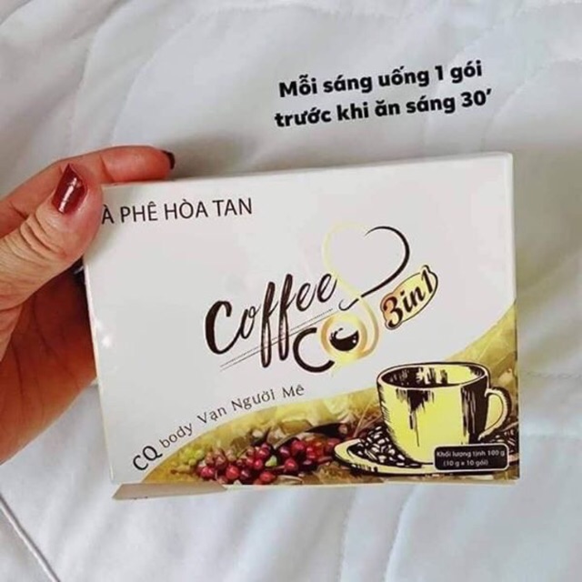 Cafe giảm cân cqslim 3in1 thái lan