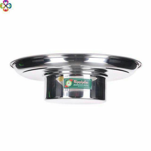 {CAO CẤP} Nồi lẩu sống lẩu nón lẩu mâm có vành inox liền khối chống gỉ chắc chắn dùng được trên bếp từ Thafaphac 16cm 18cm 20cm godsend
